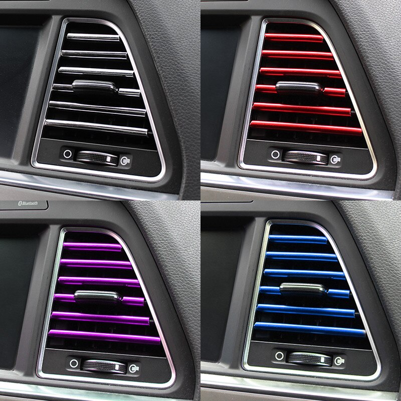 NLpearl10/5pcs Car Air Vent Strips Grille Switch Rim Trim Outlet Decor –  Nlpearl MCN