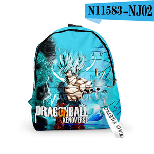 2020 3D Print Backpacks Goku Teenager Students School Bags Men/Women Outside Travel Waterproof Oxford Backpack Bags