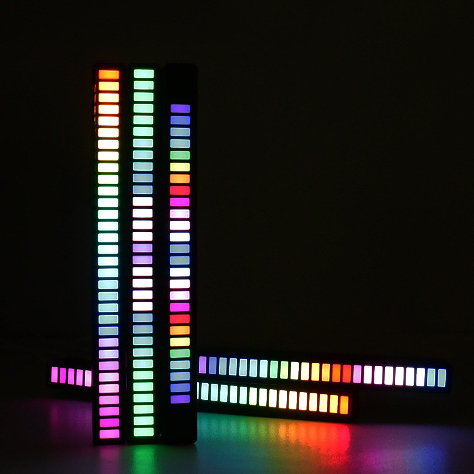 Nlpearl RGB Voice-Activated Pickup Rhythm Light