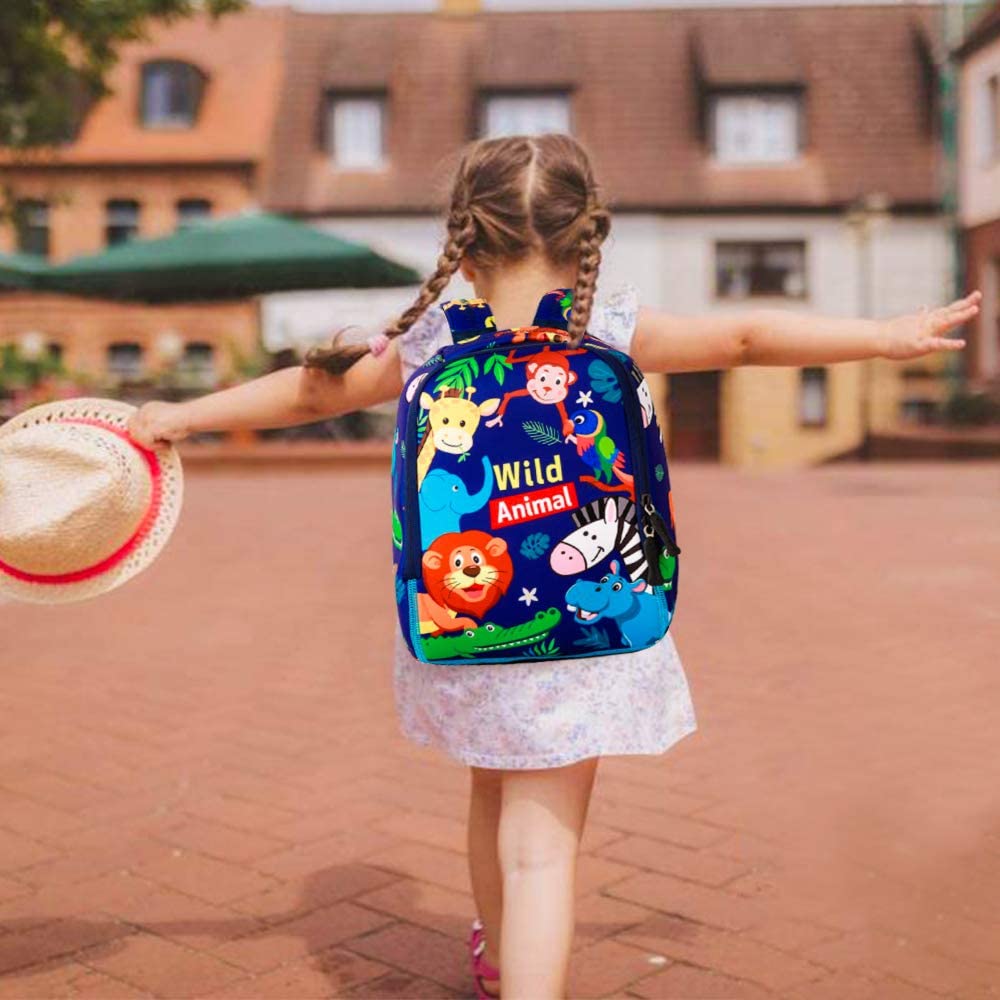 Kids Backpack Animal Fans Gift Waterproof Comic School Bag for Boys and girls