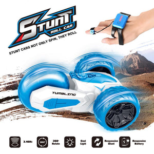 360 Degree Roll Flip Interlligent Car Kids 2.4G Gesture Sensor 3CH Drift Stunt RC Car Toy  Boys Gift