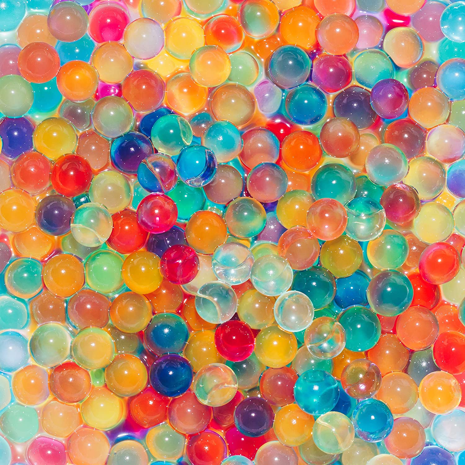 Buy 20,000 Rainbow Water Beads for Kids Non Toxic - Water Table