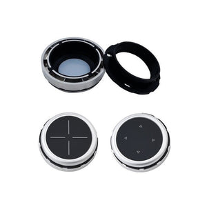 Aluminum Multimedia Control Knob Button Cover Cap For BMW 1 2 4 3 5 Series X1 X3 X5 X6 GT iDrive F30 E90 E92 E60 E61 Car Styling
