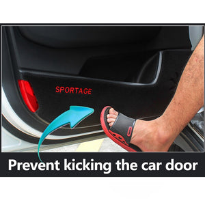 Car Door Anti Kick Pad Protector Side Edge Cover Mat Kids Kick Sticker For KIA Sportage 4 2016 2017 2018 2019 2020 Accessories