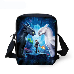 Cartoon Dragon 3D Pattern Children Back Pack School Bags Set Kids Backpack Boys Girls Book Bag Student Bagpack Mochila Infantil