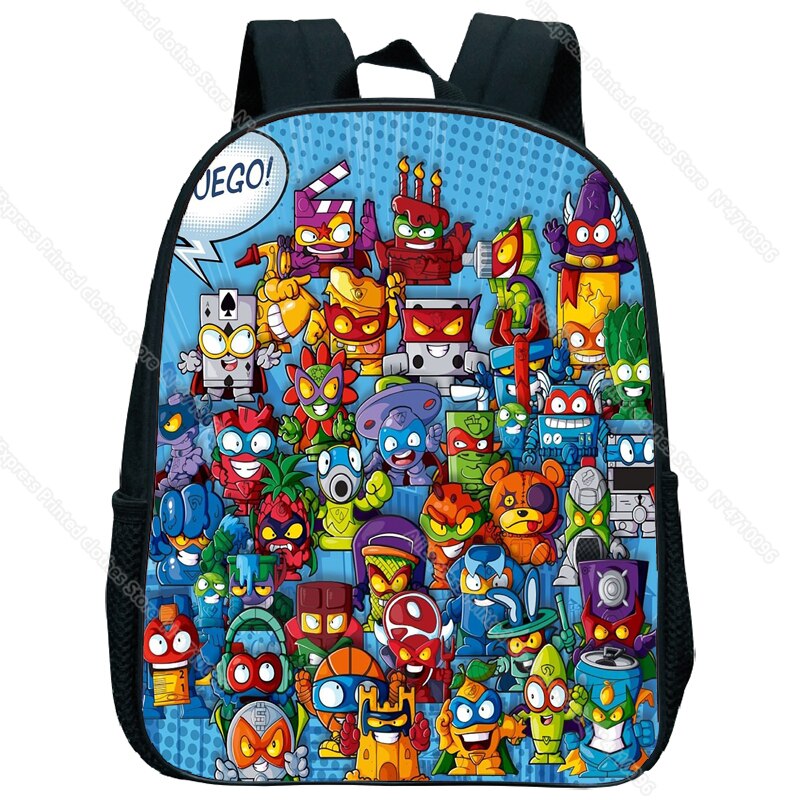 Children Superzings Backpack Kids School Bag Super Zings Series 6 Kindergarten Bag Girls Boys Toddler Plecak Waterproof Mochila