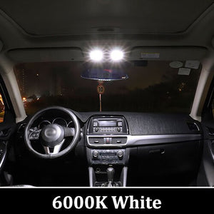 NLpearl W5W T10 Led For BMW E36 E46 E90 E91 E92 E93 1990-2013 Vehicle C5W Canbus LED Interior Lights Map Dome Indoor Light Kit