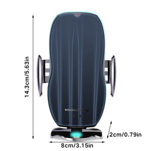 TIKTOK Nlpearl Automatic Induction Car Wireless Charger Convenient Fast Charging Magic Clip for Iphone 11 8 Plus X Xr