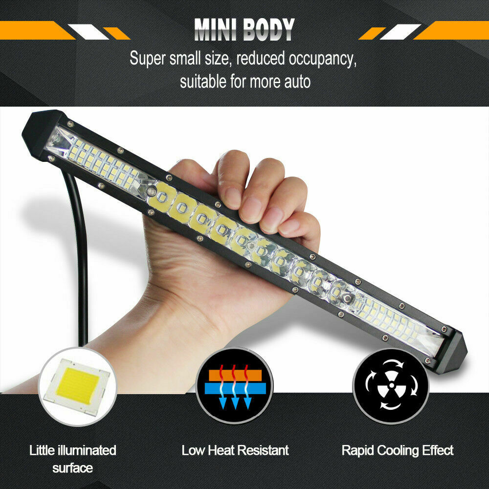 Nlpearl Ultra-Slim 90W 180W 270W LED Bar Light Bar Driving Off Road 4W –  Nlpearl MCN