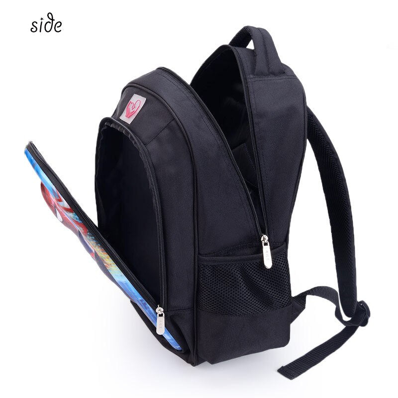 LUOBIWANG Black Widow Kids Backpack Kids School Bags for Girls Interior Ticket Book Bag Children's Backpack 2020 School Style