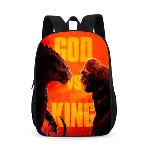 LUOBIWANG Godzilla Backpack Teenager School Bags for Boys and Girls Bag Boy Backpack for School  Bookbag School Teen