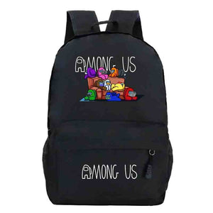 Hot Game Among Us backpack Children Cartoon Anime School Bag laptop Rucksack Girl Boy Knapsack Unisex Waterproof Travel bags