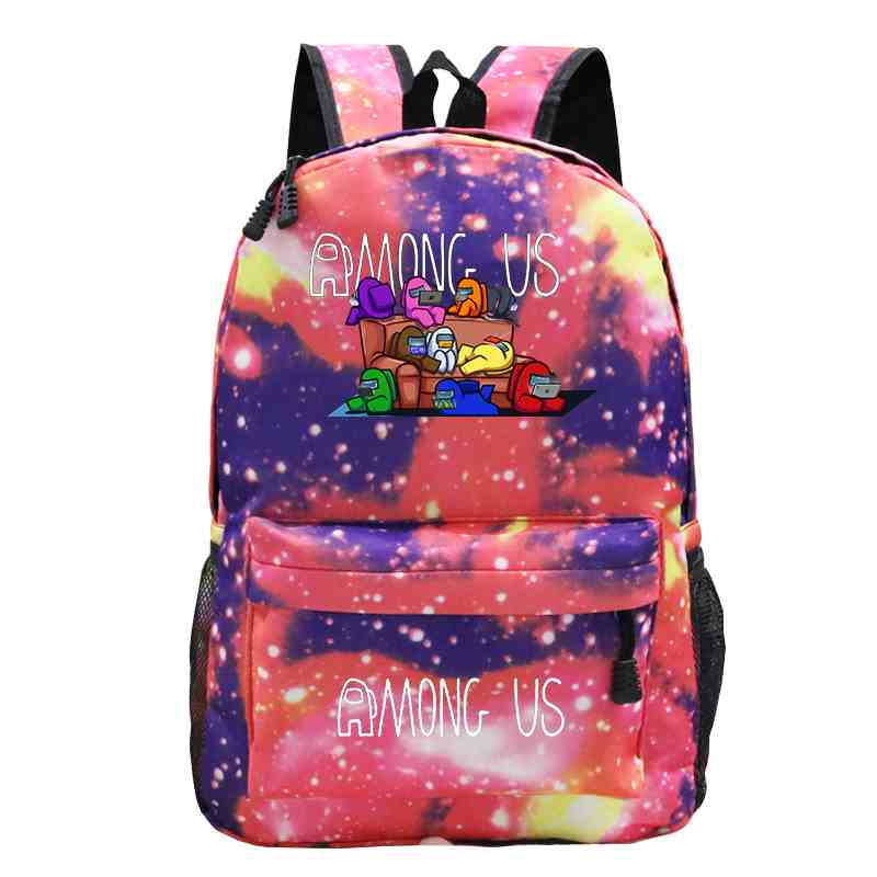 Hot Game Among Us backpack Children Cartoon Anime School Bag laptop Rucksack Girl Boy Knapsack Unisex Waterproof Travel bags