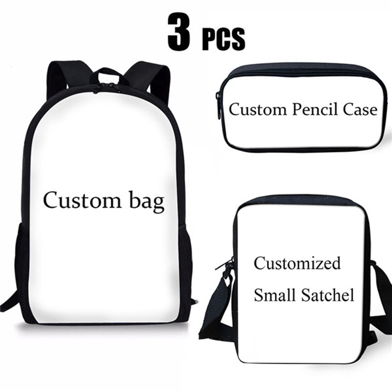 Hot Sell Kids Backpack Bookbags For Teens Boys Girls Cool Tiger/Lion/leopard Print School Bags Book Bag Pen Case Mochila Escolar