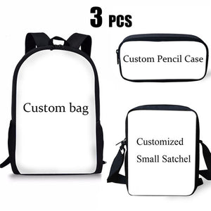 Kids Backpack Cute Red Panda 3D Print Student School Bag For Boys Girls Children Rucksack Women Back Pack Travel Backpacks