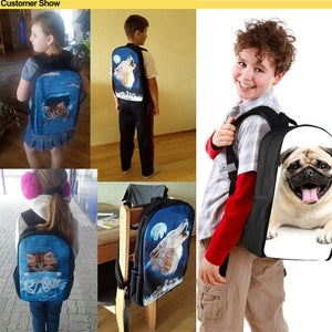 Music Note 3D Print Backpacks For Girls Boys Children School Bags Black Piano Orthopedic Backpack Kids Book Bag Satchel Knapsack